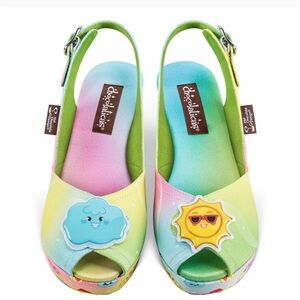 Hot Chocolate Design Chocolaticas® Picnic Women's Sandal Size 10 NEW IN BOX